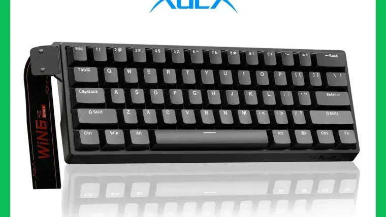Gatilho Instantâneo: Como o Teclado Magnético AULA Wind 60 Redefine a Precisão nos Jogos Competitivos
