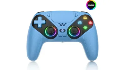 Controle PS5 Sem Fio com RGB, Turbo e Macro por Uma Fração do Preço do DualSense: Vale a Pena?