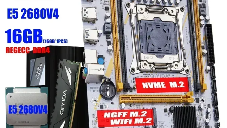 Kit Xeon QIYIDA X99 LGA 2011-3 da loja oficial: Vale a Pena para PC Gamer em 2026?
