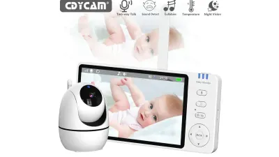 Monitor de Bebê com Câmera e Áudio no AliExpress: Vale a Pena Comprar a Babá Eletrônica Sem Fio?