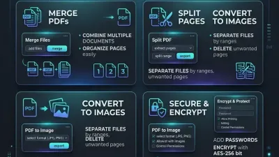 Como Editar e Proteger PDFs Localmente com o PDF Forge