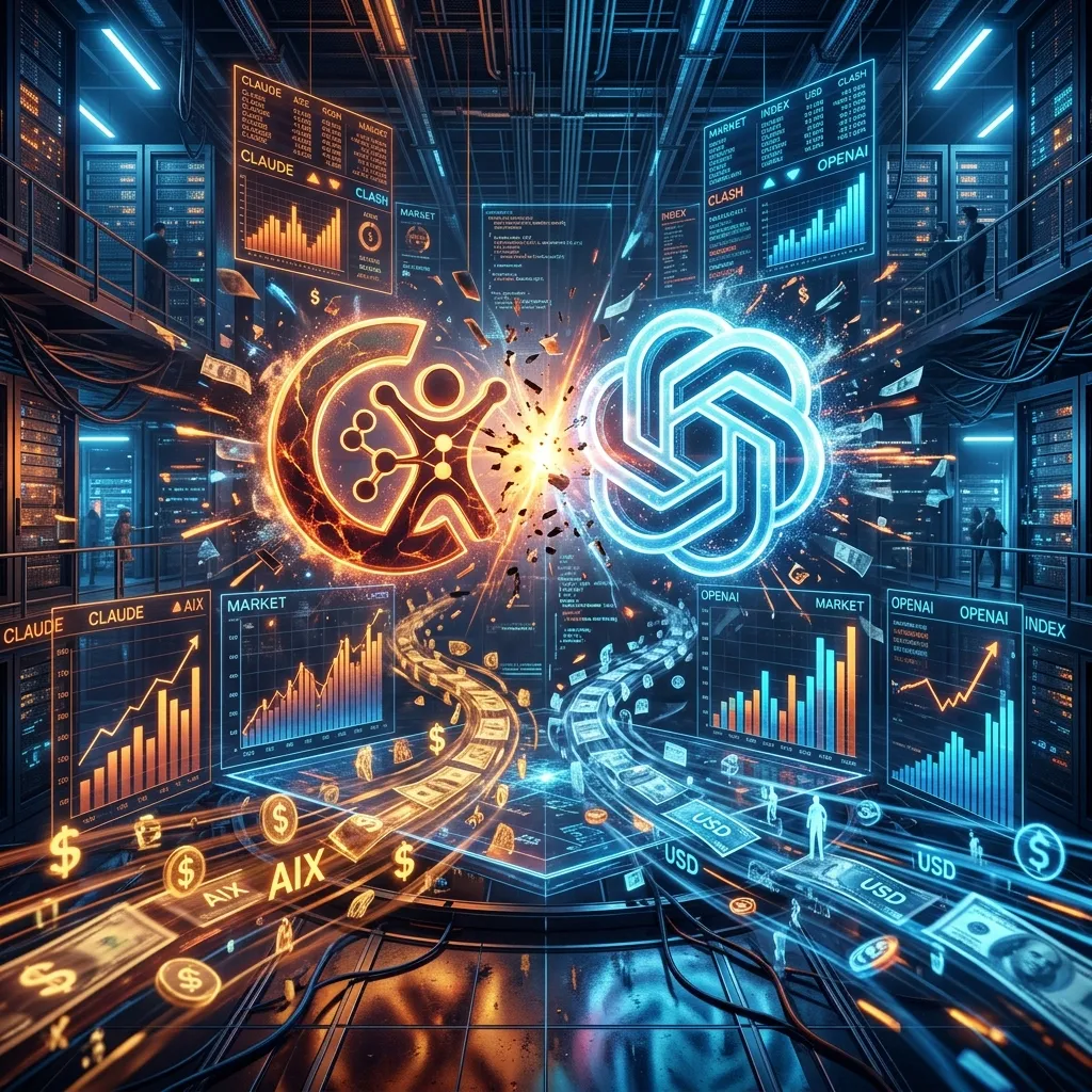 Guerra dos $900 Bilhões: Anthropic Capta US$ 65 Bi e Supera OpenAI em Valor de Mercado