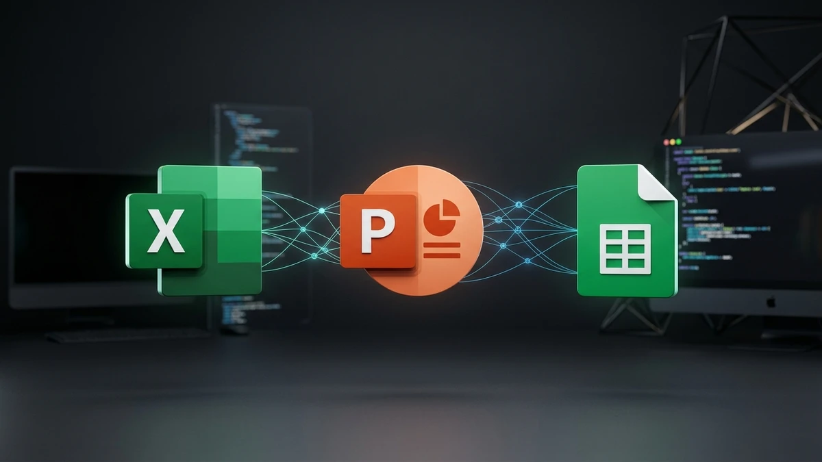 Como Conectar IA com Excel e PowerPoint: 3 Formas Práticas (Grátis e Paga)