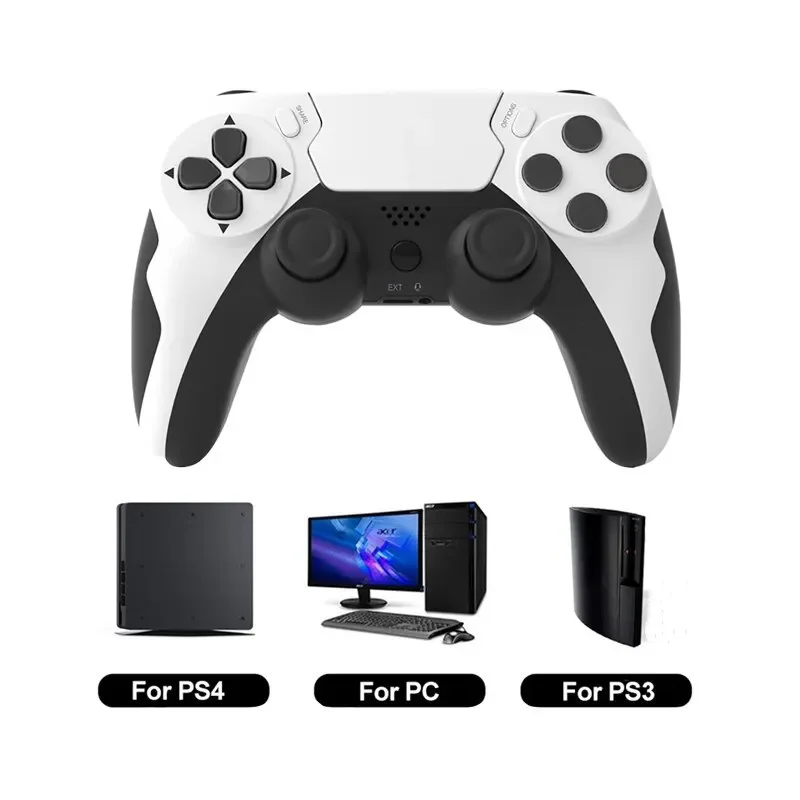 Gamepad G6 conectado a diferentes dispositivos móveis e tela de jogo