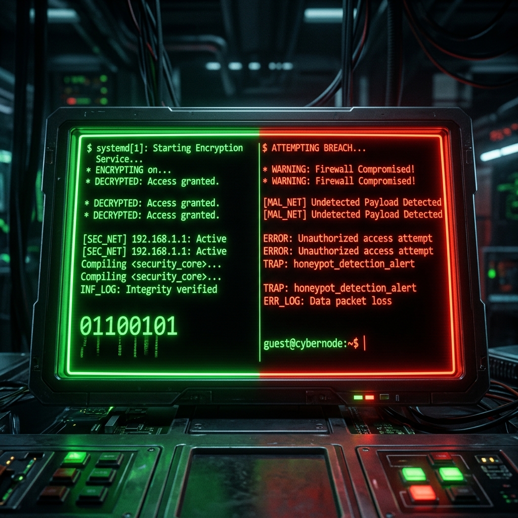 Representação de interfaces de editores de código e códigos com realce de sintaxe em setups escuros