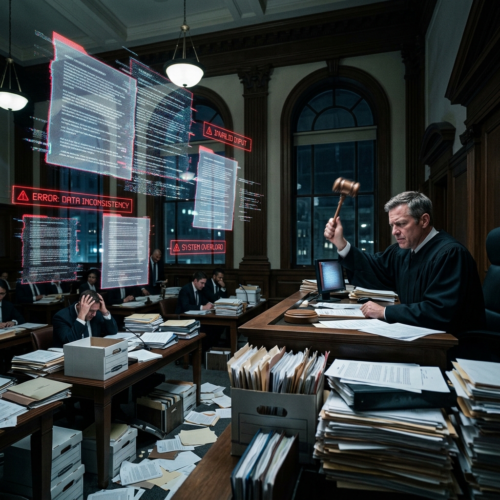 Processos Falsos Gerados por IA Lotam Tribunais dos EUA: A Crise Judicial Que Ninguém Previu