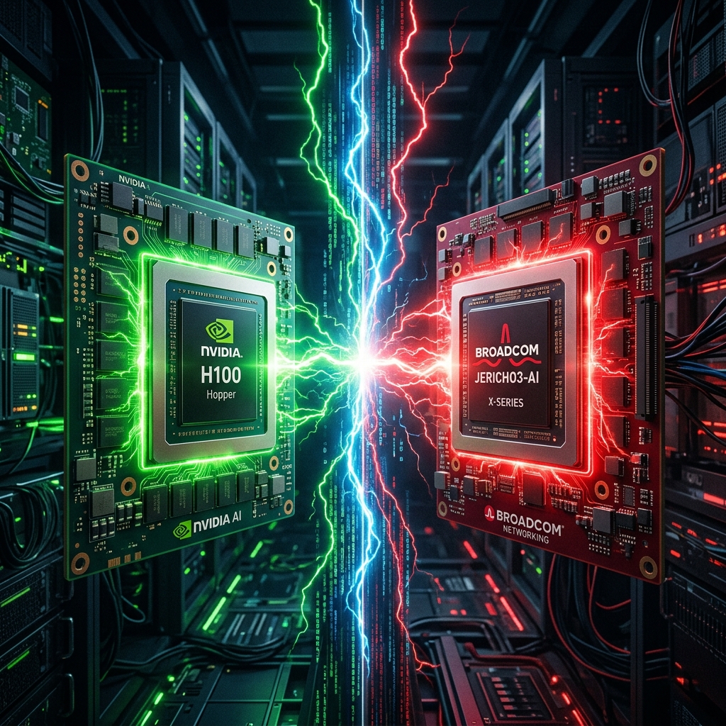 Nvidia vs Broadcom: A Guerra Bilionária pelos Chips de IA que Define Quem Vai Dominar a Década