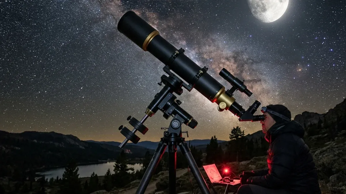 Telescópio SVBONY SV501P: Vale a Pena para Iniciantes em Astronomia?