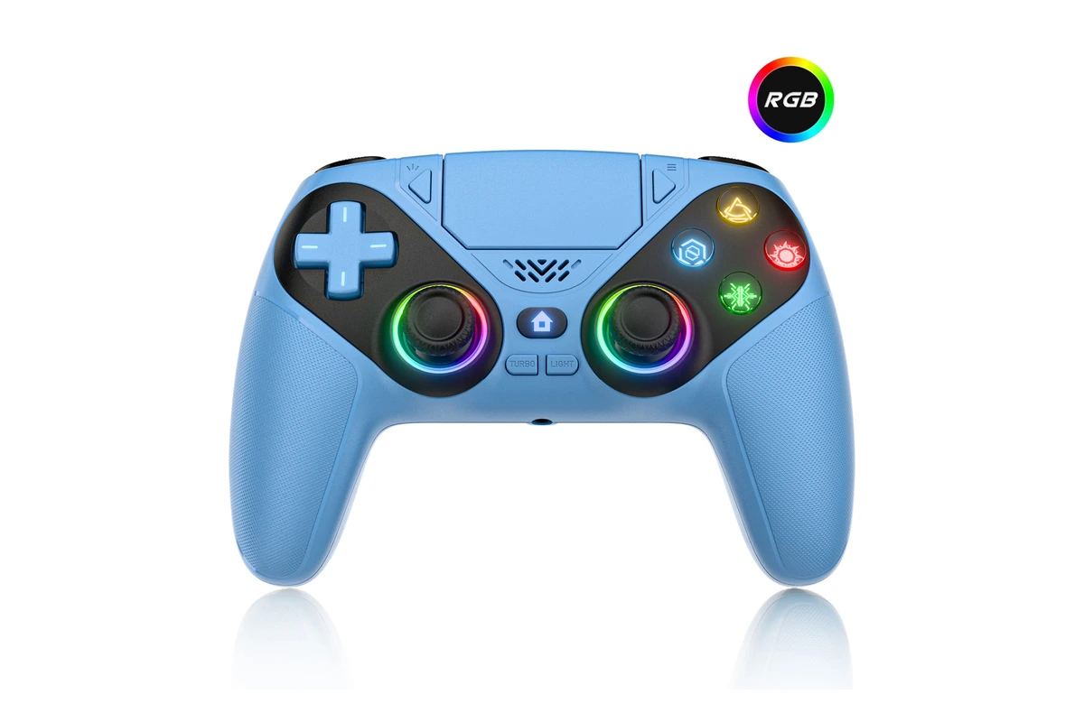 Controle PS5 Sem Fio com RGB, Turbo e Macro por Uma Fração do Preço do DualSense: Vale a Pena?