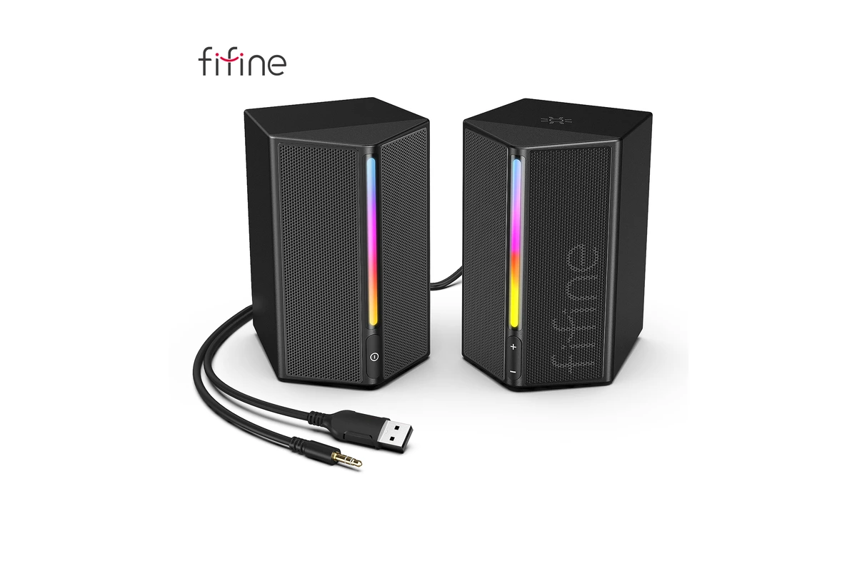 Fifine AmpliGame A20: Caixa de Som Gamer com RGB e Som Estéreo Vale a Pena em 2026?