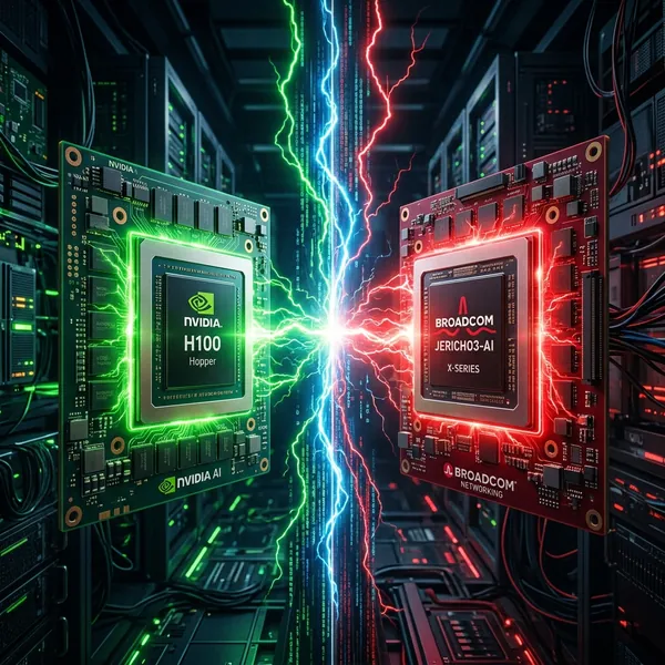 Nvidia vs Broadcom: A Guerra Bilionária pelos Chips de IA que Define Quem Vai Dominar a Década