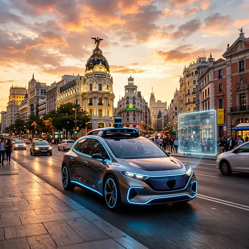 Uber e WeRide Lançam o Primeiro Robotaxi Comercial da Europa em Madrid — O Início do Transporte Autônomo no Continente