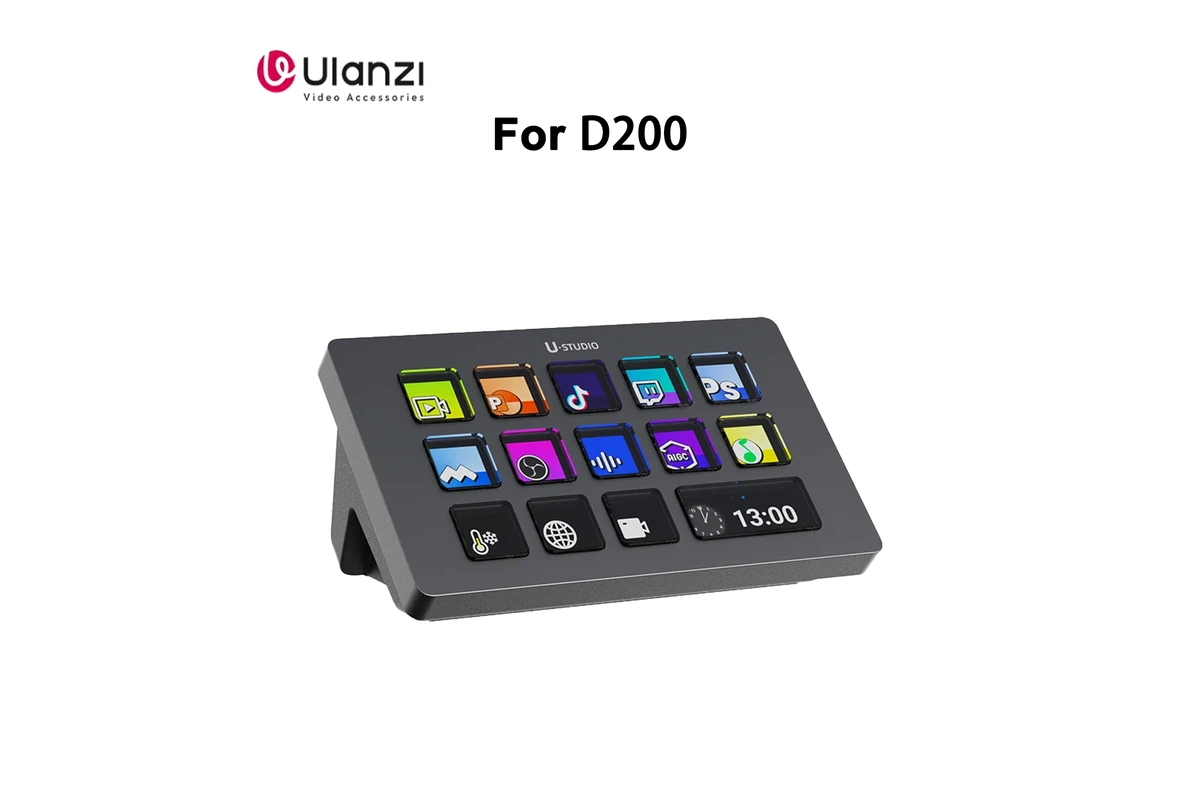Ulanzi D200 Stream Deck: A Melhor Alternativa Barata com 13 Teclas LCD?