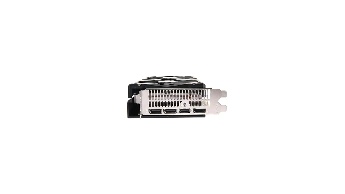 Espelho traseiro de saídas de vídeo com 3 portas DisplayPort e 1 porta HDMI da Veineda RX 5700 XT